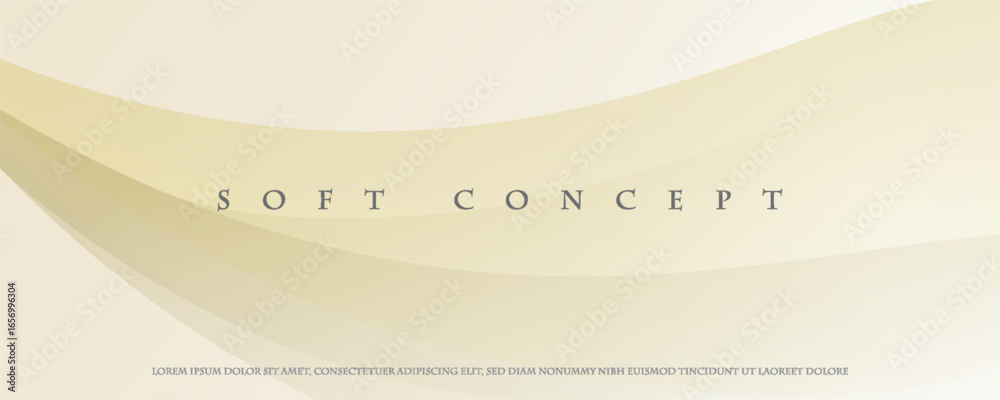 Wall mural luxurious pearl abstract background combined with gold line elements. modern template design vector 