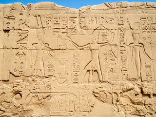 Luxor, Egypt – August 17, 2025: The Karnak Temple complex, a major ancient Egyptian landmark and historical site in Luxor