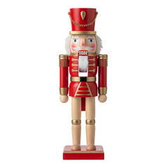 Classic red Christmas nutcracker soldier decoration

