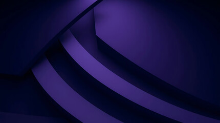 Fototapeta premium Abstract purple background with curved lines and smooth surface creates a modern and futuristic design, perfect for a vibrant and trendy wallpaper or presentation template