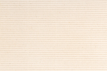 Corrugated Cardboard texture background. Light beige brown paper