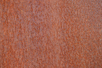 Corten iron texture background. Old metal iron rust texture. Full frame