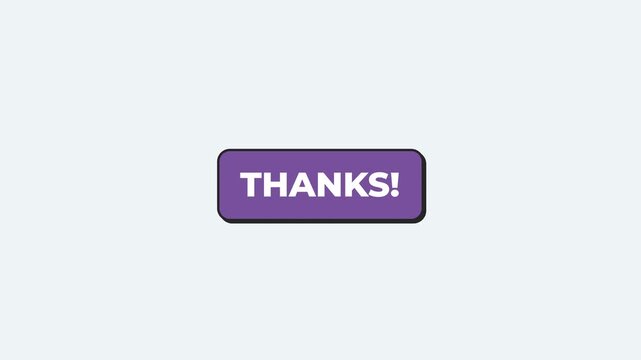 Animation of donate now button sign label