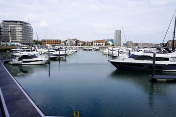 Boats in a Marina