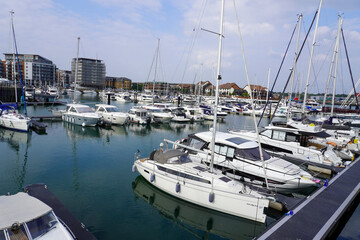 Boats in a Marina