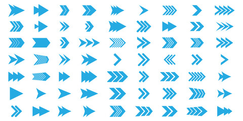 Arrow icon set, arrow cursor collection, black arrows icons vector set. Set of big Blue vector arrows. Arrow icon. Mega set of vector arrows. Set of many different arrow icon. Black long arrow icon.