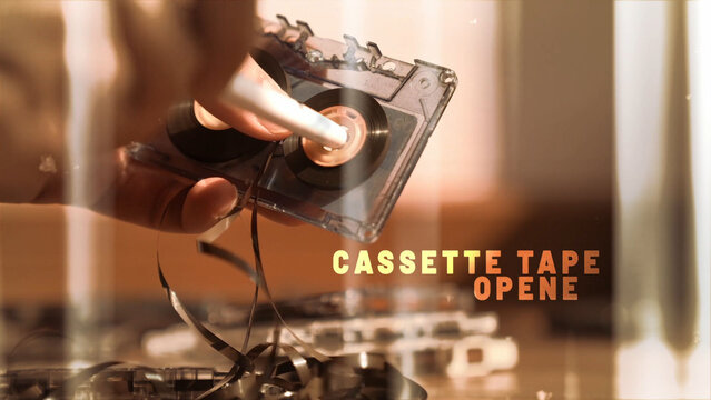 Cassette Tape Opener