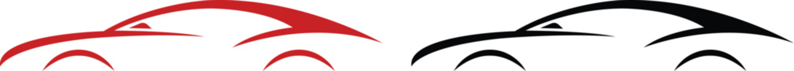 Car Icon Vector Design for Transport and Automobile