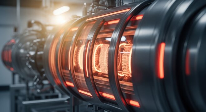 Hightech catalyst activation furnace for carbonneutral ekerosene production emitting controlled heat to promote ecofriendly fuel catalyst transformation.