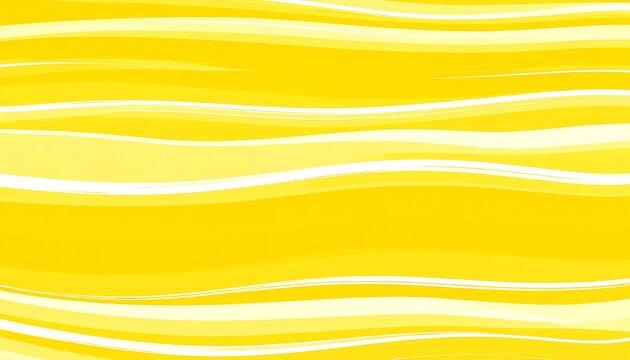 Abstract yellow wavy stripes