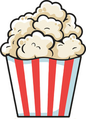 popcorn in a bucket