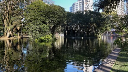  Passeio Público de Curitiba, the oldest park in the city of Curitiba, capital of the Brazilian state of Paraná. Opened in 1886, it is located in the city center.