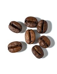 Fototapeta premium Roasted coffee beans close-up