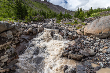 rocks in the mountains