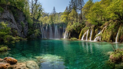 Plitvice Lakes National Park: Emerald Waterfalls