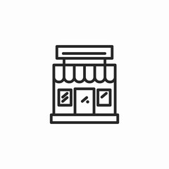 online shop icon sign vector