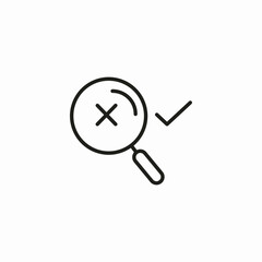 check search icon sign vector