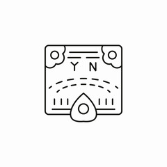 ouija board icon sign vector