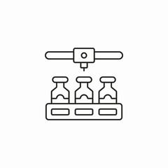 pill bottles icon sign vector