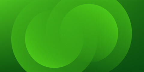 green abstract background. Dynamic shapes composition. Eps10 vector