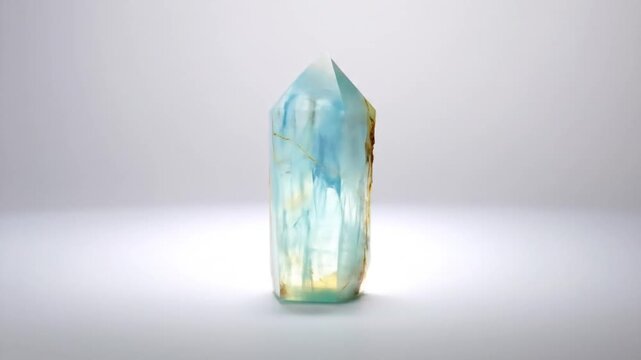 Specimen of violane blue diopside gemstone