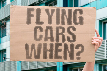 “Flying Cars When?” — Failed promises. HYPE. DELAY. UNCERTAINTY. EXPECTATIONS....