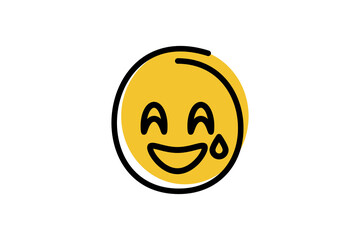 Sweat Smile Emoji