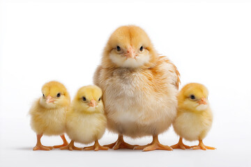 Obraz premium chick, egg, easter, chicken, bird, baby, animal, born, small, yellow, newborn, fluffy, little, hatching, feather, cute, new, eggs, life, young, white, beak, Birth, hatching from an egg, hen, farm, 