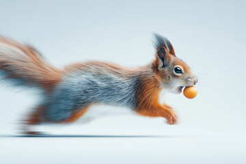 squirrel, animal, animals, nut, mammal, rodent, wildlife, nature, cute, park, autumn, acorn, chestnut, tail, forest, oak, oak tree, furry, tree, peanut, eating, fur, wild, isolated, small, fluffy, pet