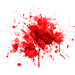 Horror Bloody Splatter Effect for Halloween Design
