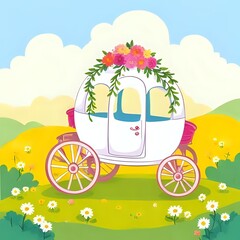 vector illustration of a bicycle