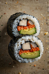 Sushi Roll with Avocado