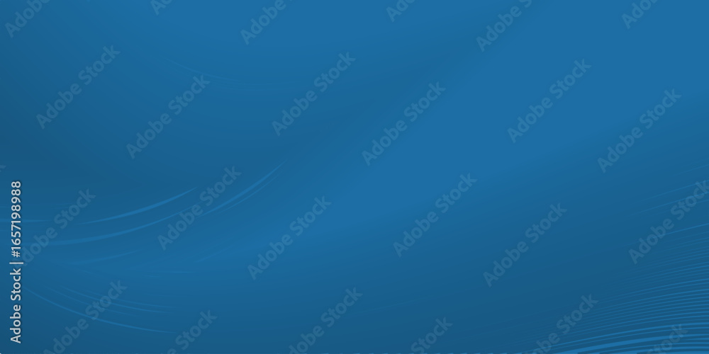Wall mural a serene blue abstract background featuring subtle, flowing light lines creating a calm and modern d