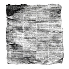 Aged newspaper clipping (1)