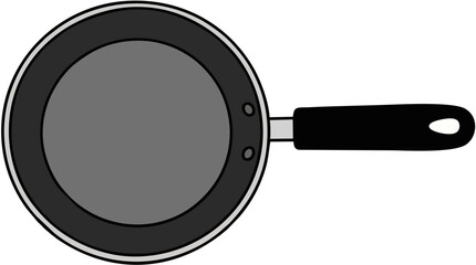 Nonstick Frying Pan Vector Icon