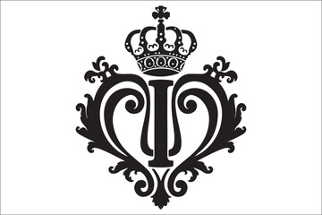 Fototapeta premium Black Logo Silhouette Set | Minimalist Logo Bundle | Modern Premade Branding Kit