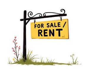For sale signboard