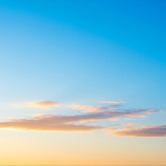 Fototapeta premium sunset in the sky