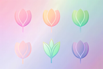 spring flowers vector illustration design flower icon
