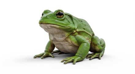 Fototapeta premium Green frog studio shot
