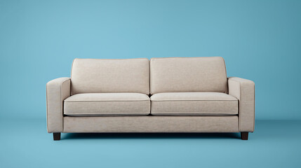 Naklejka premium Shop beige sofa couch for living room furniture home decor and design
