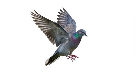 Obraz premium Pigeon in flight
