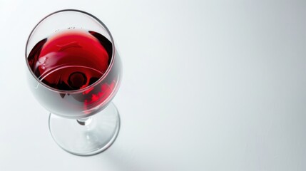 Elegant Wine Still Life: Crystal Glasses and Bottles Against Monochrome Backdrops