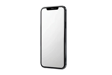 Modern smartphone in a dark gray frame