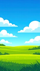 Obraz premium Vibrant summer landscape (3)