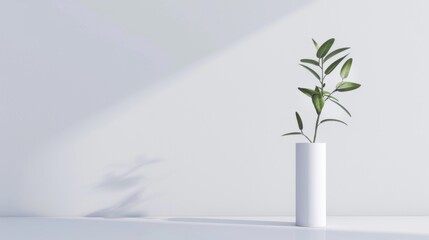 Hydroponic Pothos: Lush Greenery in a White Bottle, Perfect for Indoor Decoration