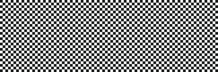 Fototapeta premium Chess board. Checkered background seamless pattern. Retro psychedelic checkered wallpaper. Vector illustration