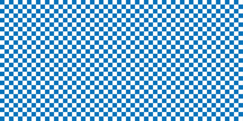 Pastel blue checkered. Abstract blue and white checkered pattern grid seamless background. checkerboard, chessboard, tartan, gingham, plaid pattern background. 