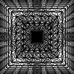 Abstract Construction Structure Vector. Illustration Of Architectural Construction Isolated on a White Background.