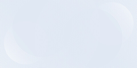 Panaromic blue modern background with circle elements. Design simple minimalist good art illustrations abstract gradient